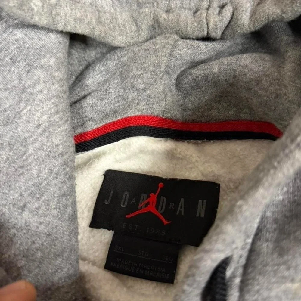 NIKE JORDAN JUMPMAN LOS ANGELES MENS FLEECE PULLOVER‎ HOODIE men size 3xl
